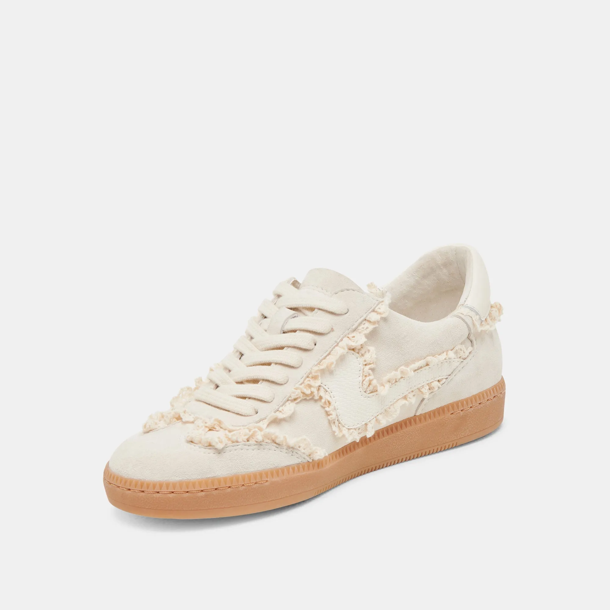 NOTICE LACE SNEAKERS IVOIRE DAIM