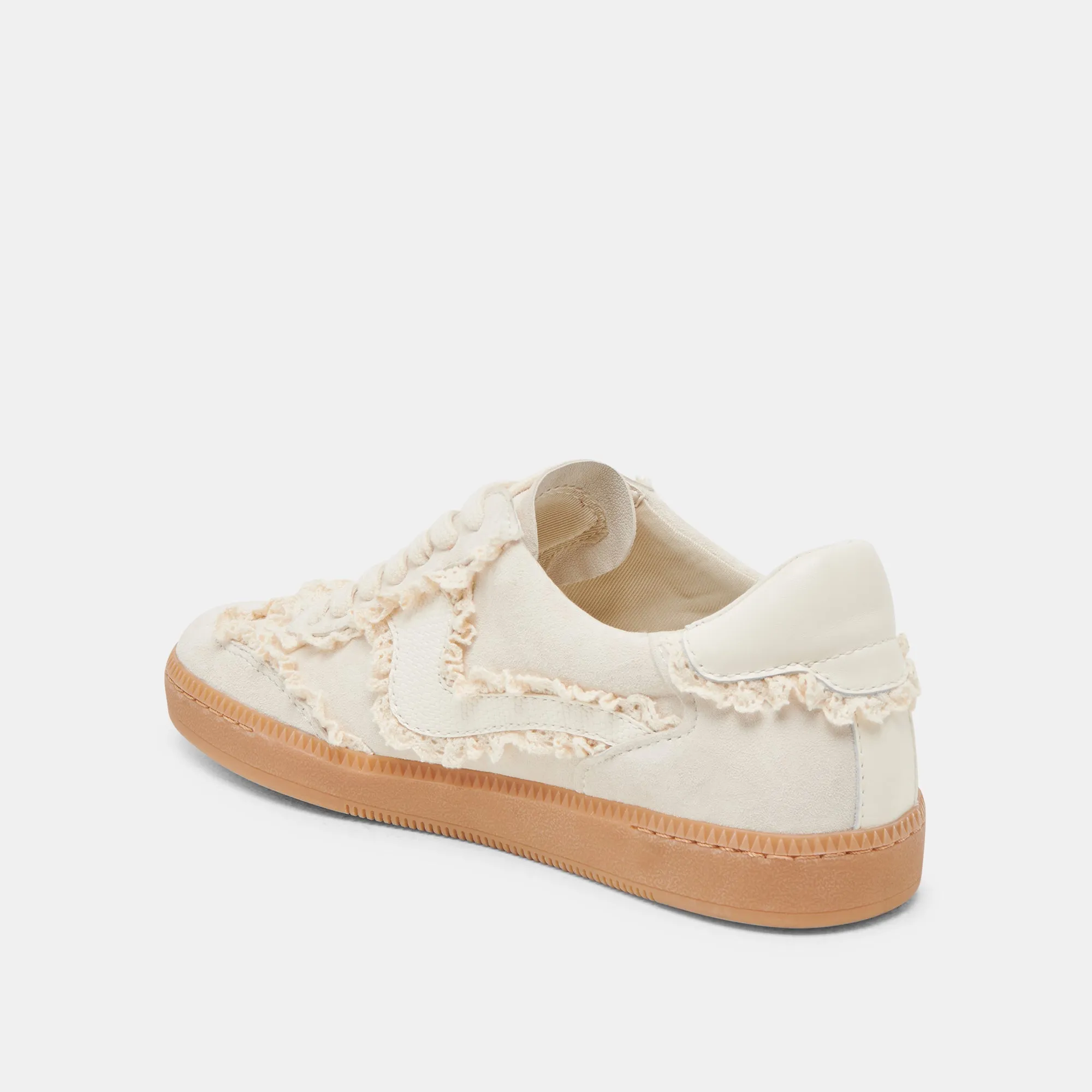 NOTICE LACE SNEAKERS IVOIRE DAIM
