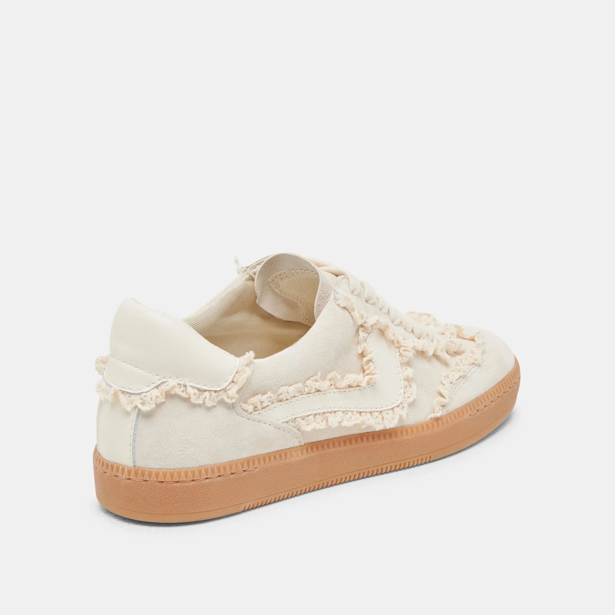 NOTICE LACE SNEAKERS IVOIRE DAIM