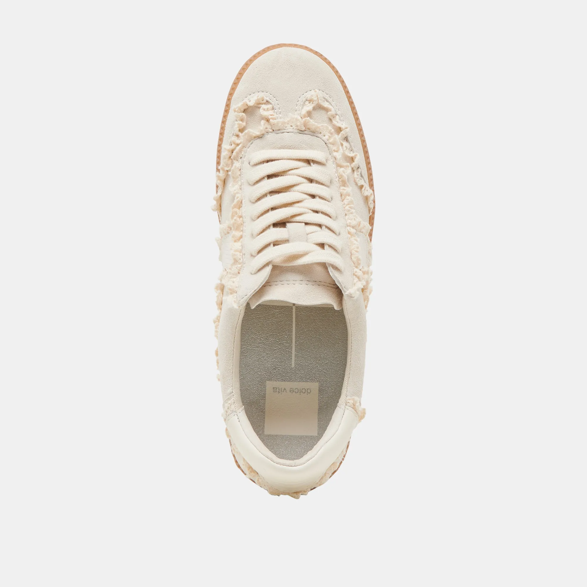 NOTICE LACE SNEAKERS IVOIRE DAIM