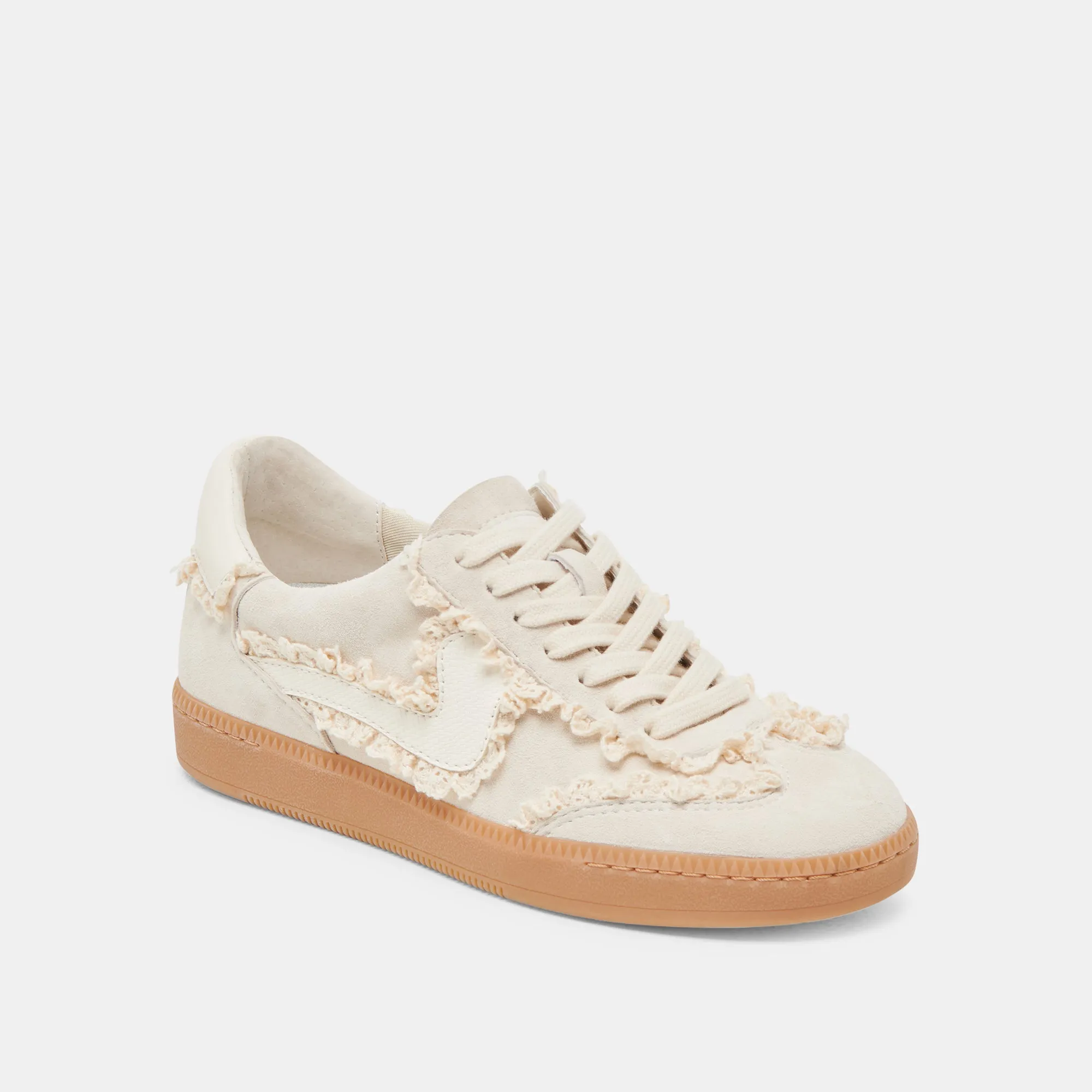 NOTICE LACE SNEAKERS IVOIRE DAIM