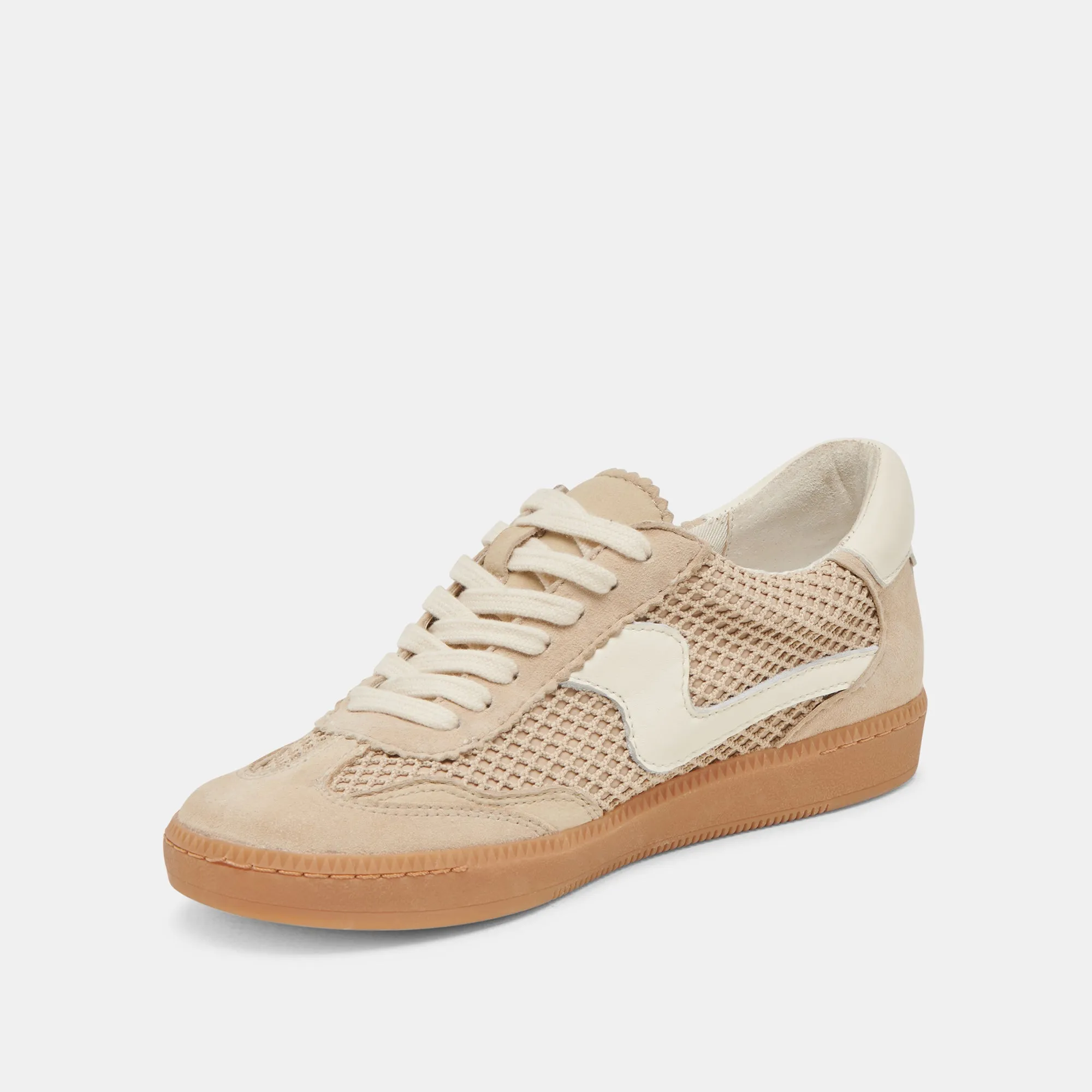 NOTICE MESH SNEAKERS SESAME TISSÉ MAILLE