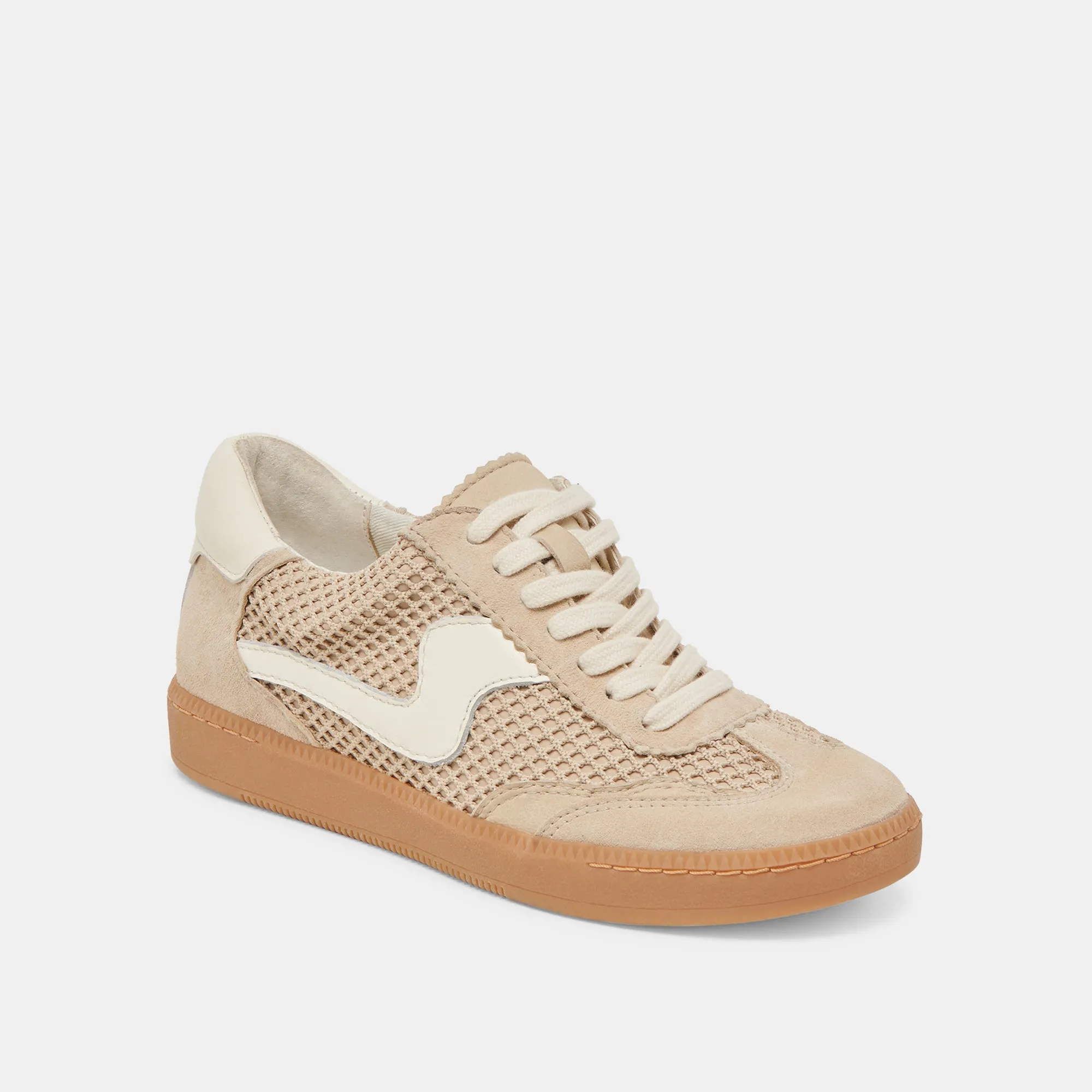 NOTICE MESH SNEAKERS SESAME TISSÉ MAILLE