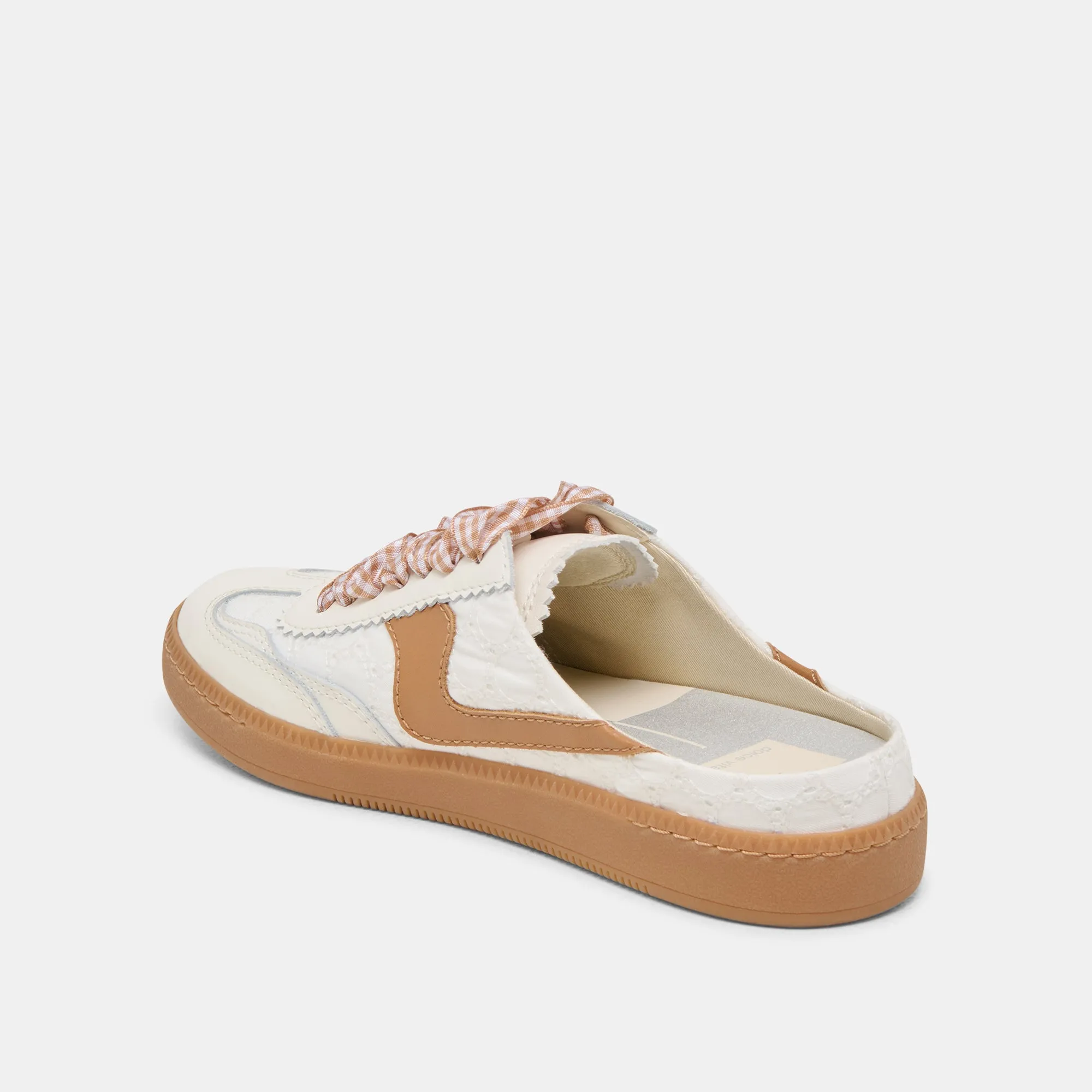 NOTICE SLIDE SNEAKERS BLANC ROSE ŒILLET