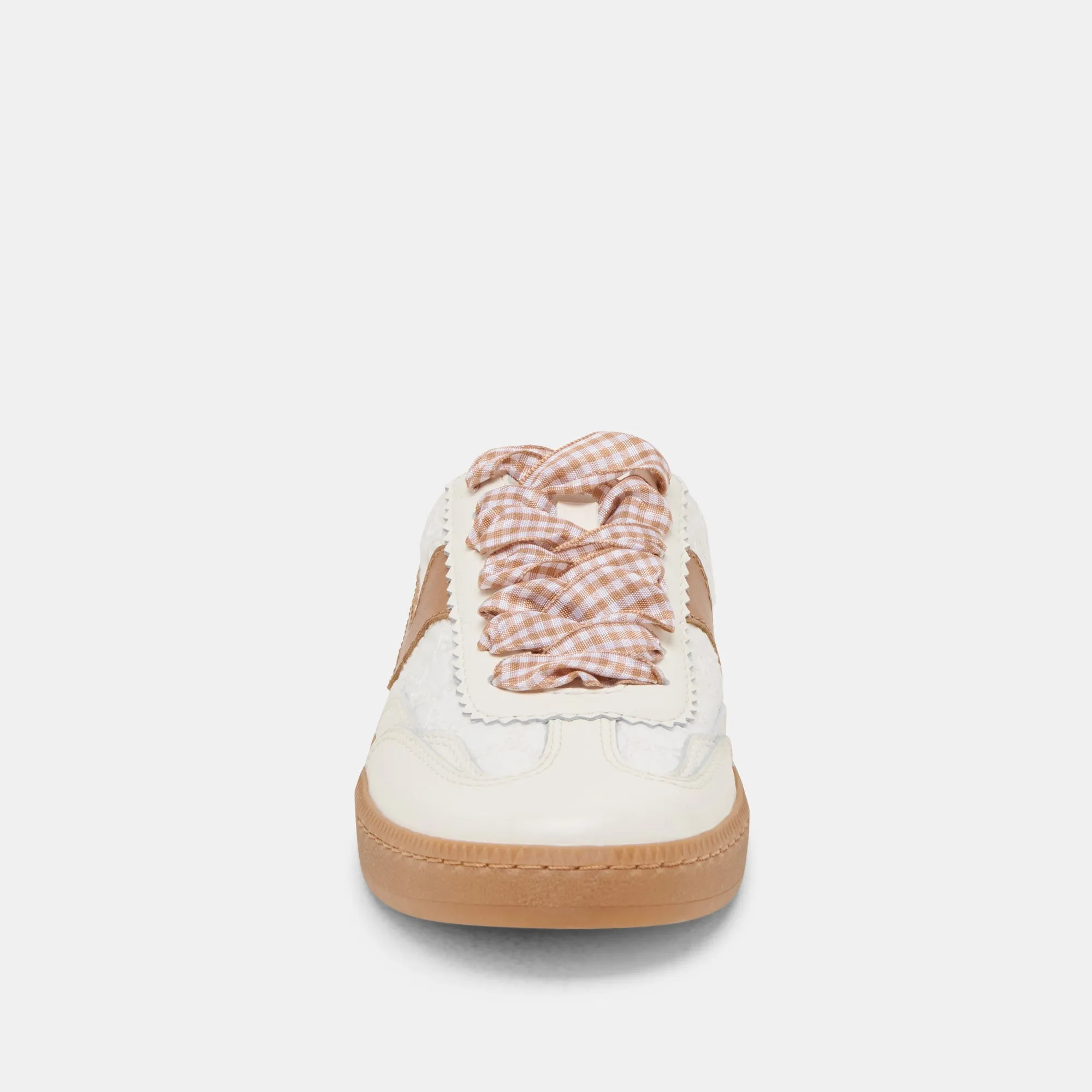 NOTICE SLIDE SNEAKERS BLANC ROSE ŒILLET