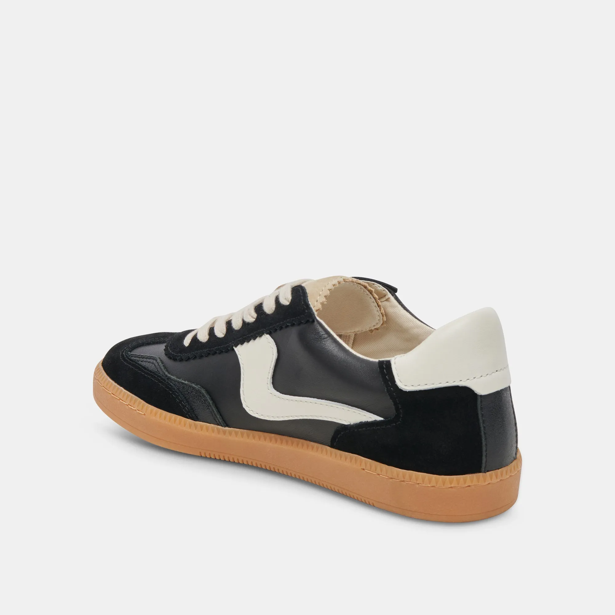 SNEAKERS NOTICE EN DAIM NOIR