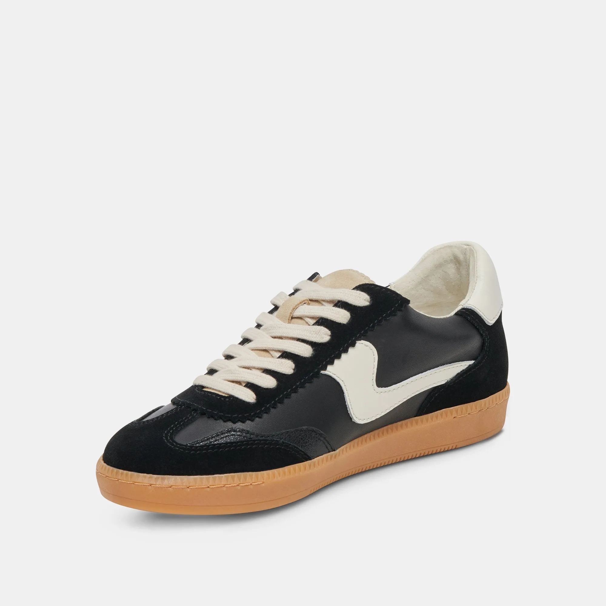 SNEAKERS NOTICE EN DAIM NOIR