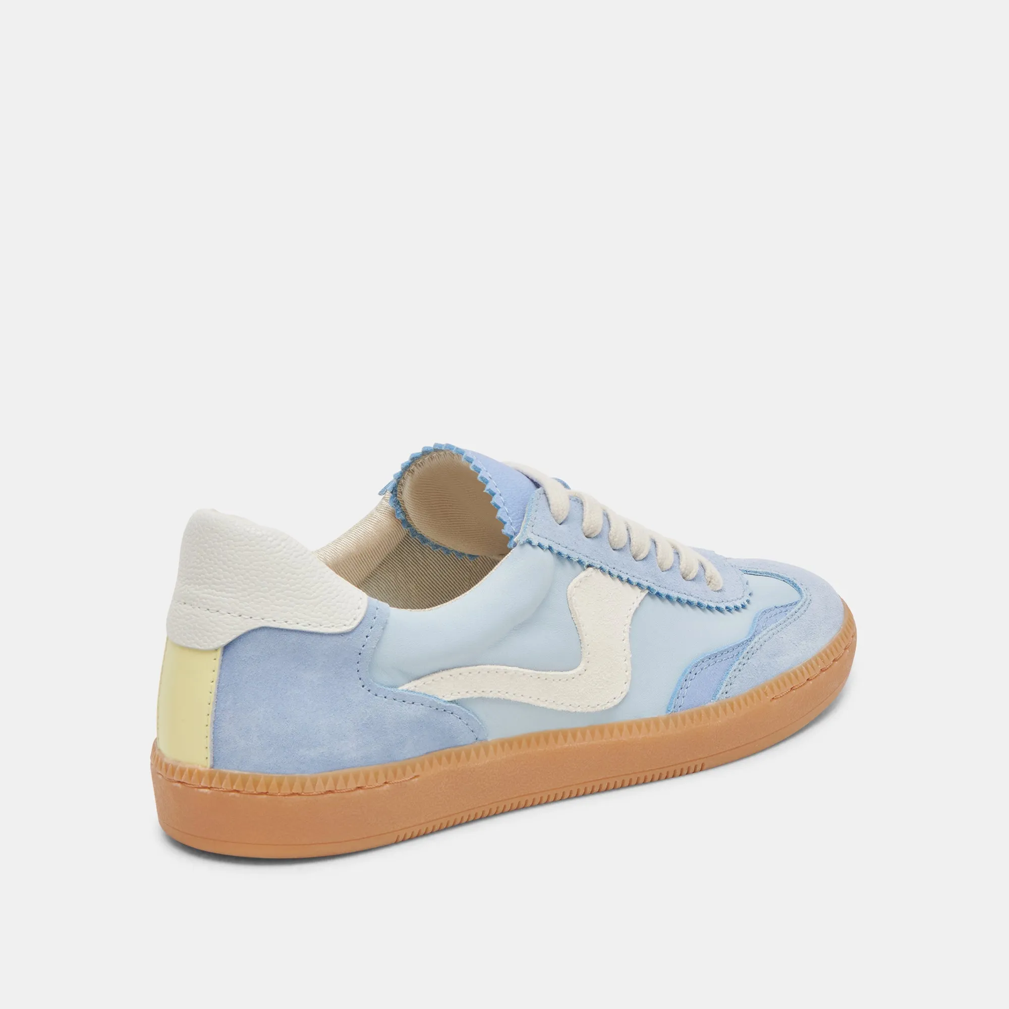SNEAKERS NOTICE EN DAIM BLEU