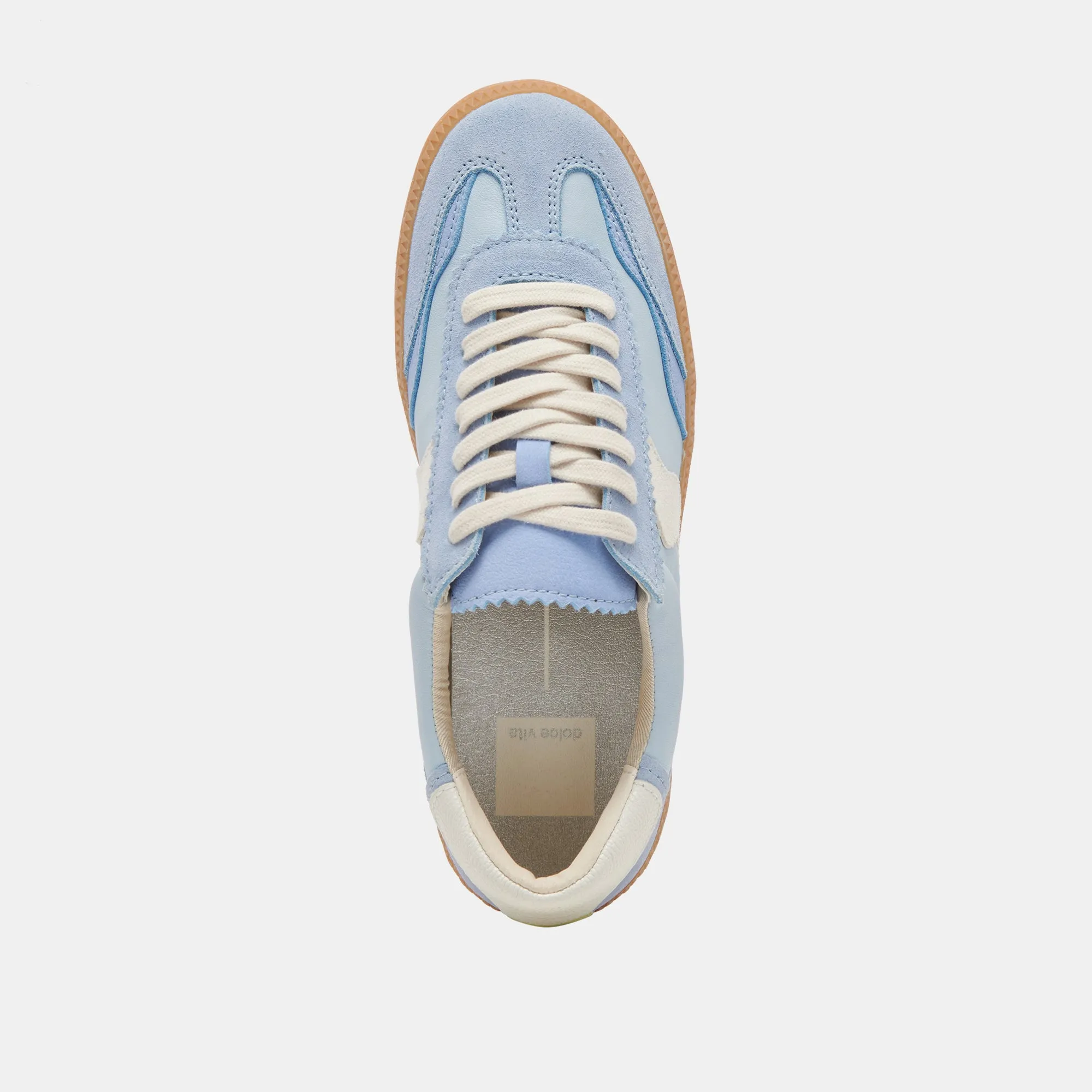 SNEAKERS NOTICE EN DAIM BLEU