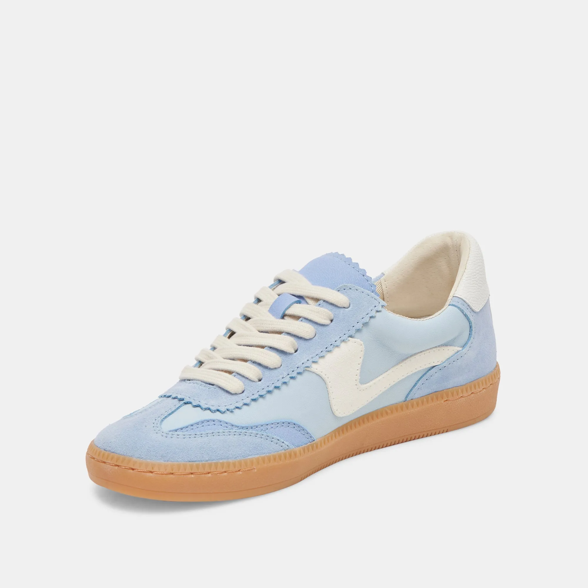 SNEAKERS NOTICE EN DAIM BLEU
