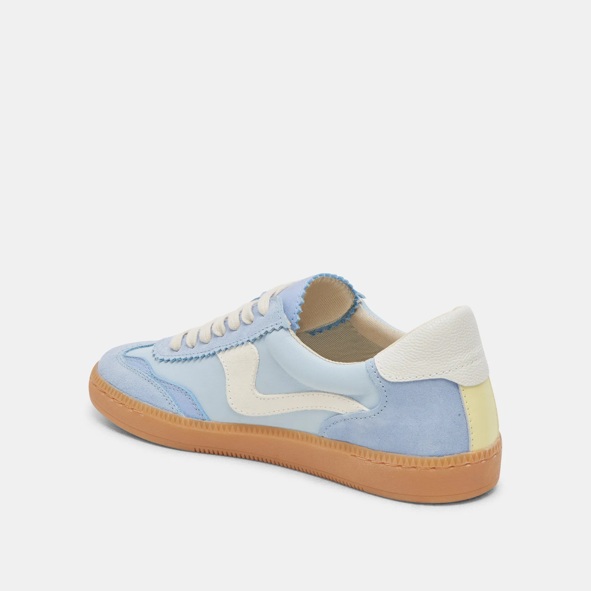 SNEAKERS NOTICE EN DAIM BLEU