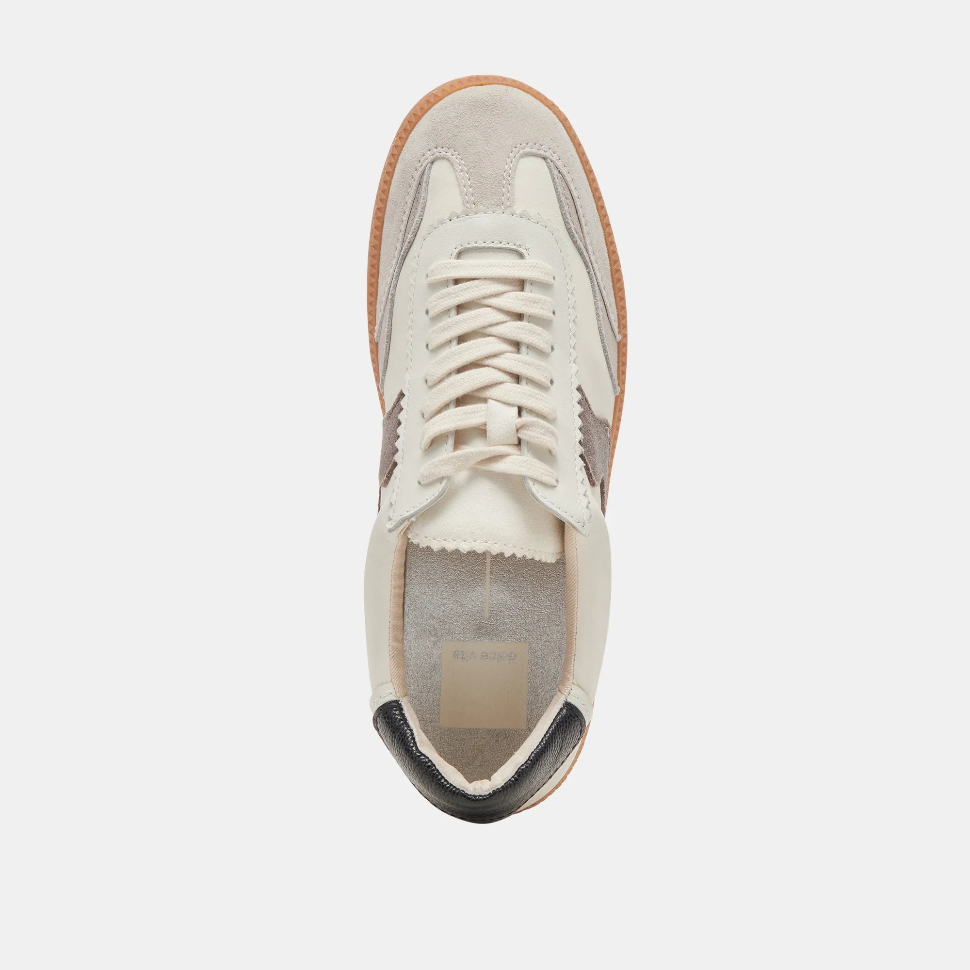 SNEAKERS NOTICE BLANC GRIS CUIR