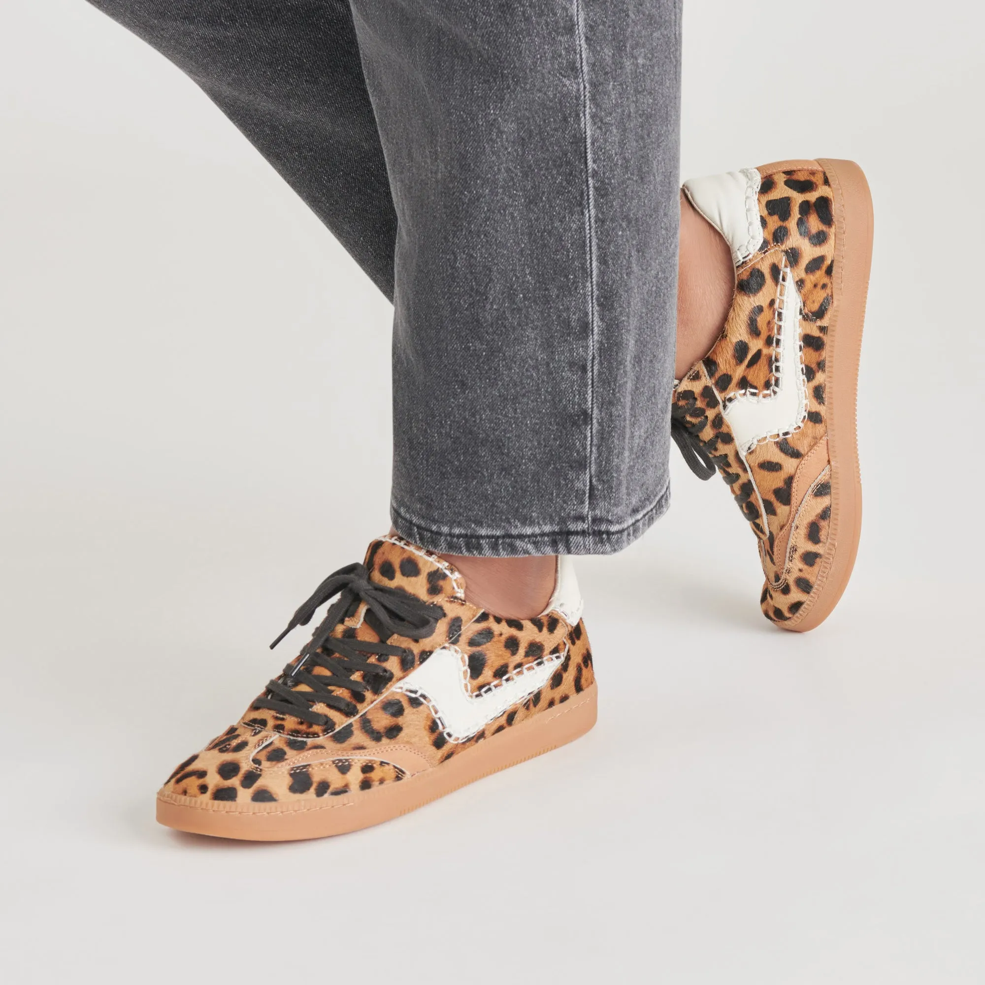 NOTICE STITCH SNEAKERS DK LEOPARD PEAU DE VEAU