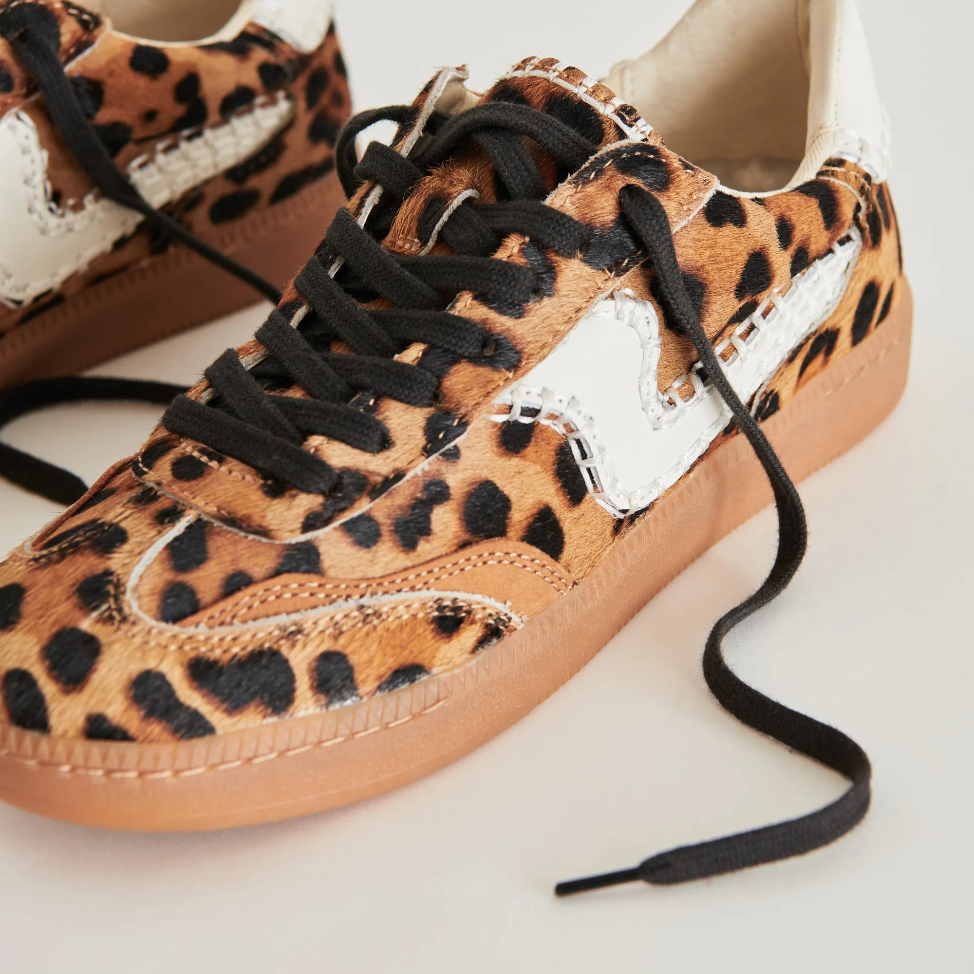 NOTICE STITCH SNEAKERS DK LEOPARD PEAU DE VEAU