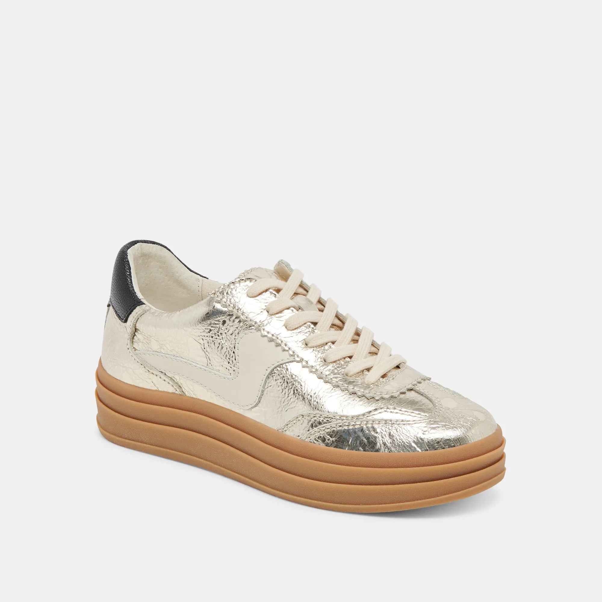 AVIS X SNEAKERS PLATINUM CUIR DISTRESSED