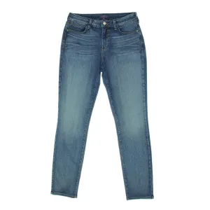 NYDJ Womens Alina Slimming Fit Medium Wash Denim Leggings