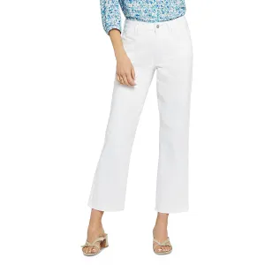 NYDJ Womens Bailey Relaxed Ankle Straight Leg Jeans