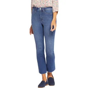 NYDJ Womens Billie High Rise Slim Bootcut Jeans