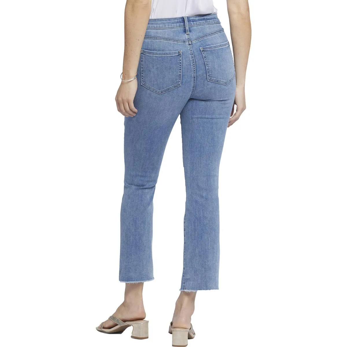 NYDJ Femmes Billie Jeans Slim Bootcut à Taille Haute