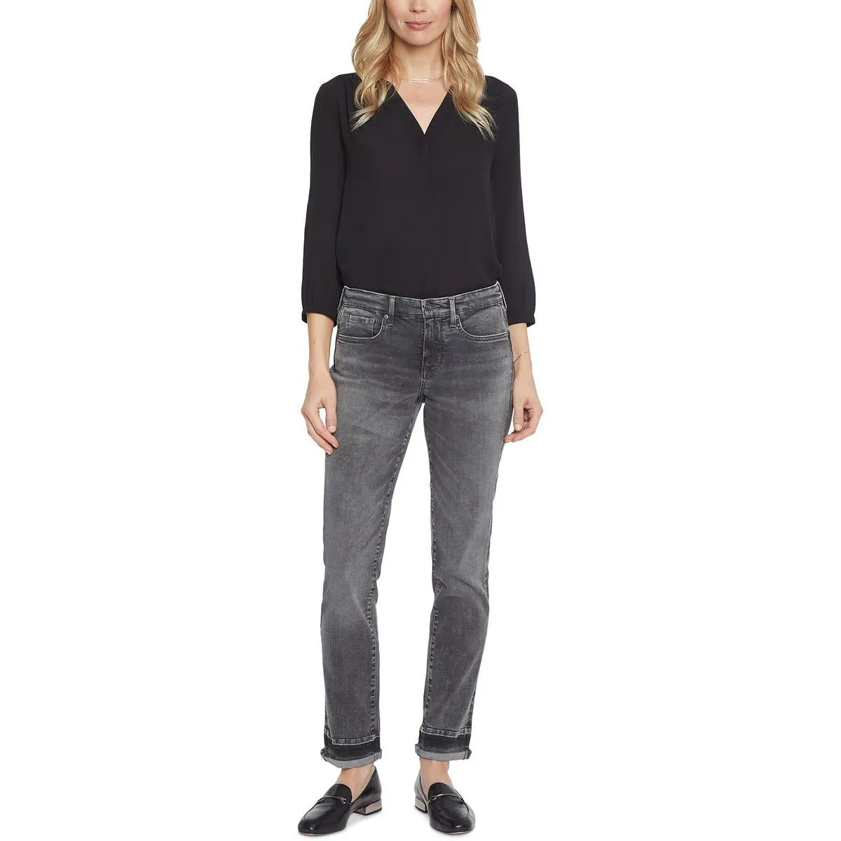 NYDJ Jeans Femme Stretch à la Cheville