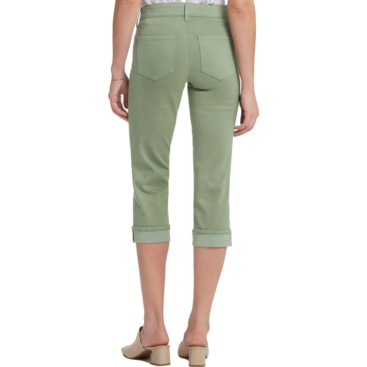 NYDJ Femmes Marilyn Jean Denim Taille Haute Jambe Droite
