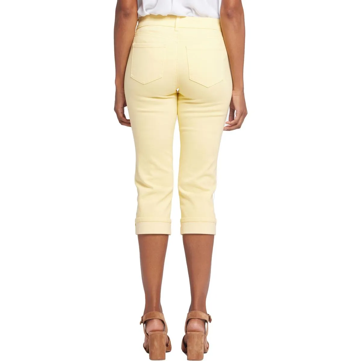 NYDJ Femmes Marilyn Jean Denim Taille Haute Jambe Droite