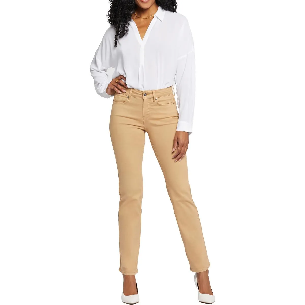 NYDJ Femmes Marilyn Jean droit à taille moyenne