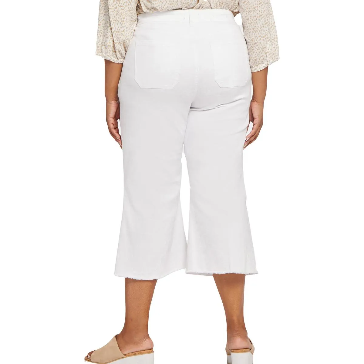 NYDJ Femmes Plus Denim Pantacourt en Coton