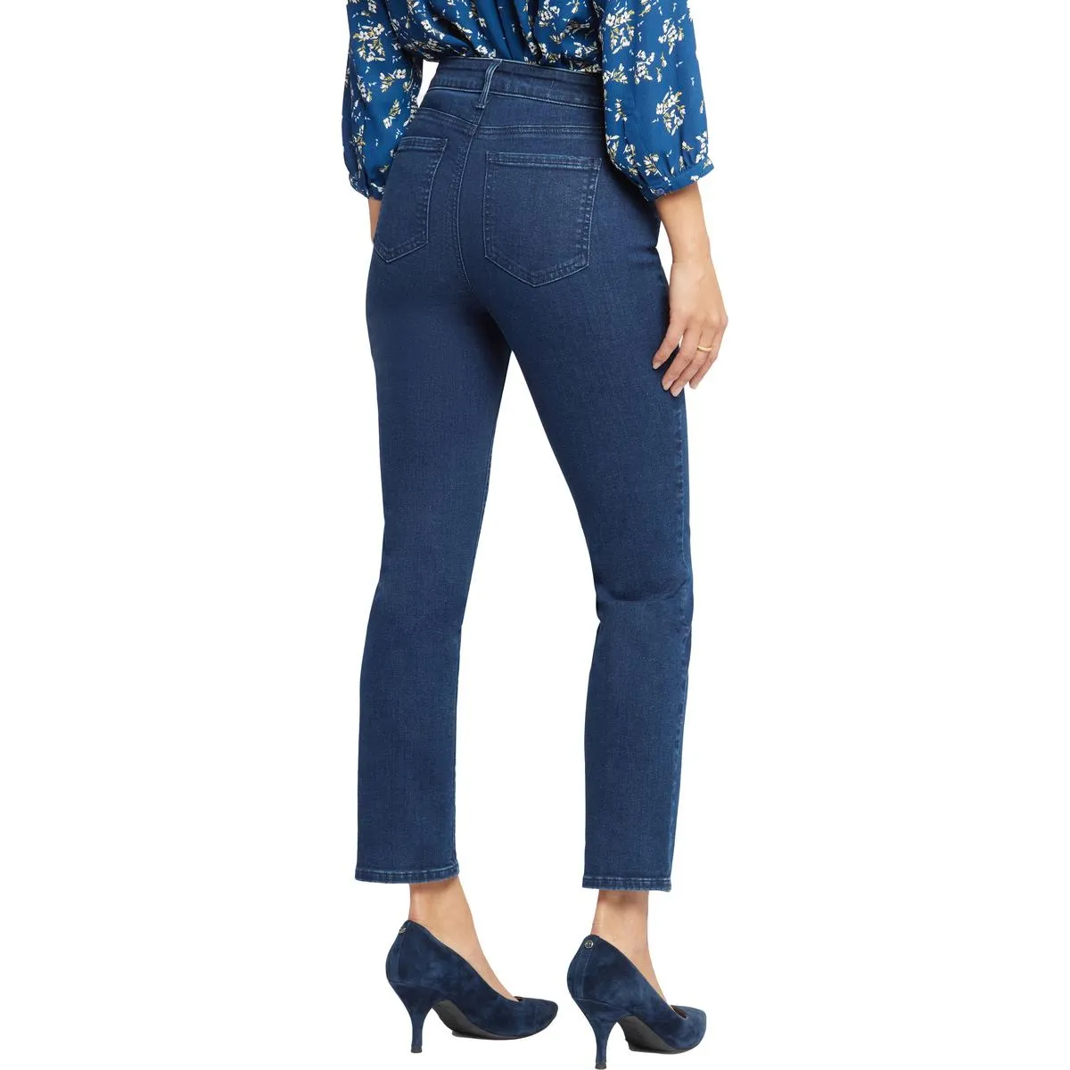 NYDJ Femmes Sheri Jeans Slim Effet Ventre Plat en Jean