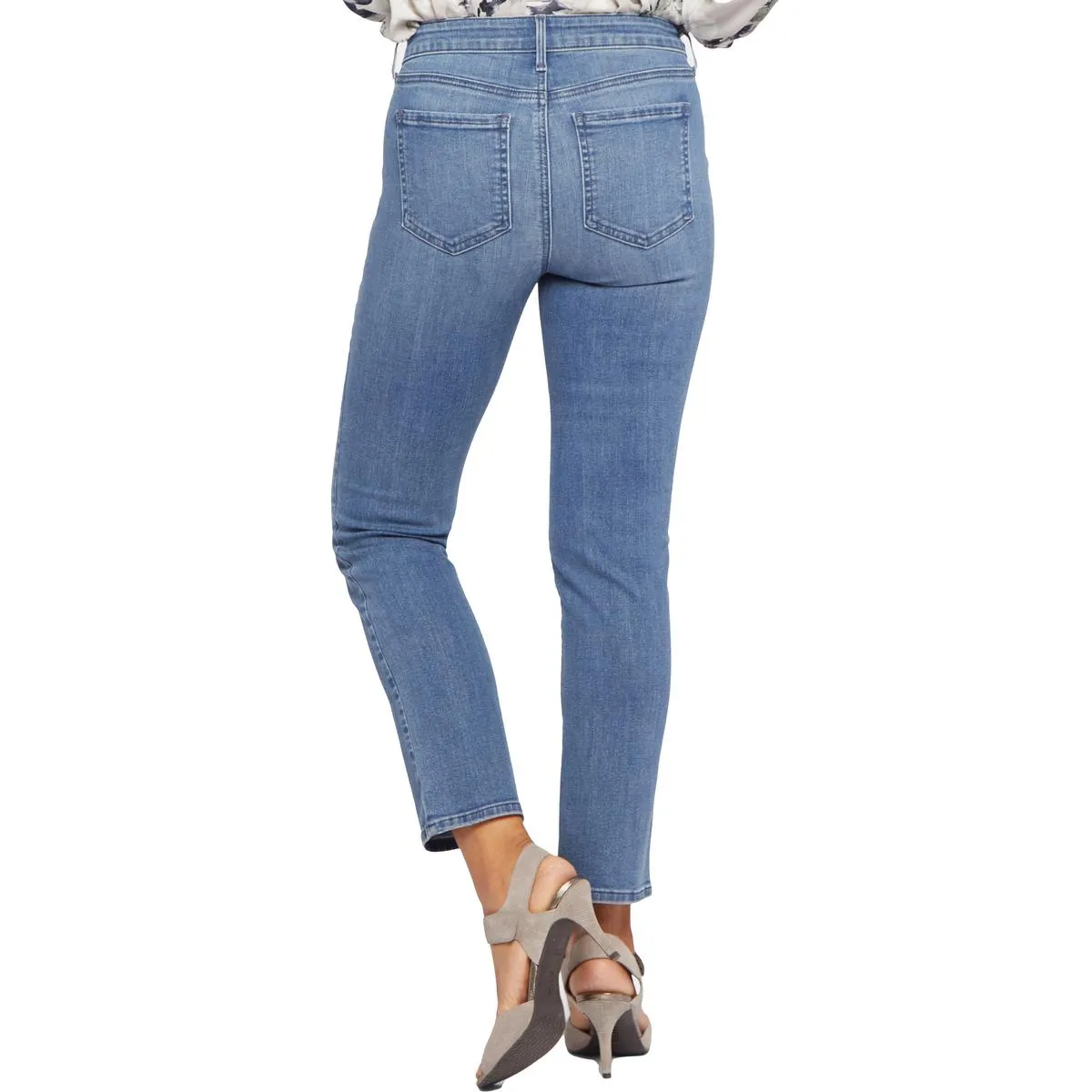 NYDJ Femmes Sheri Jeans Slim Effet Ventre Plat en Jean