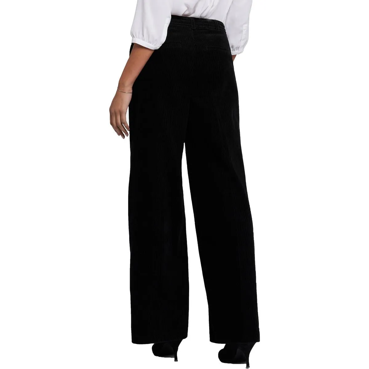 NYDJ Femmes Whitney Côte Large Pantalon en Velours Côtelé