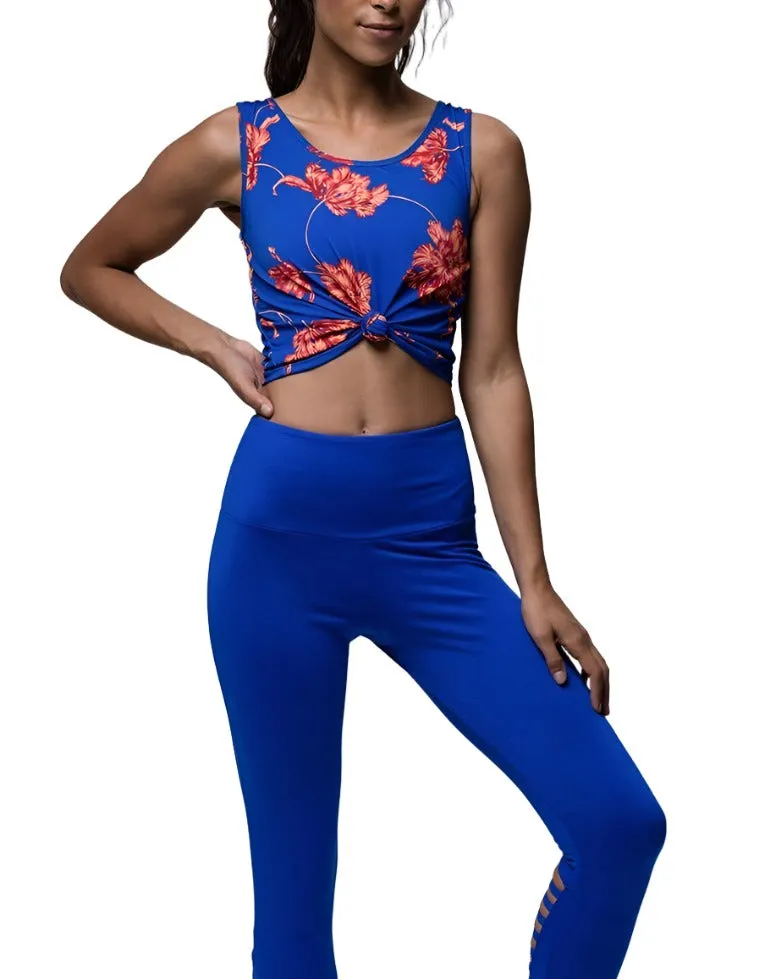 Onzie Femme Haut de Yoga Noué Court 3050
