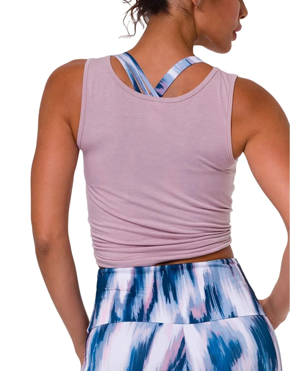 Onzie Femme Haut de Yoga Noué Court 3050