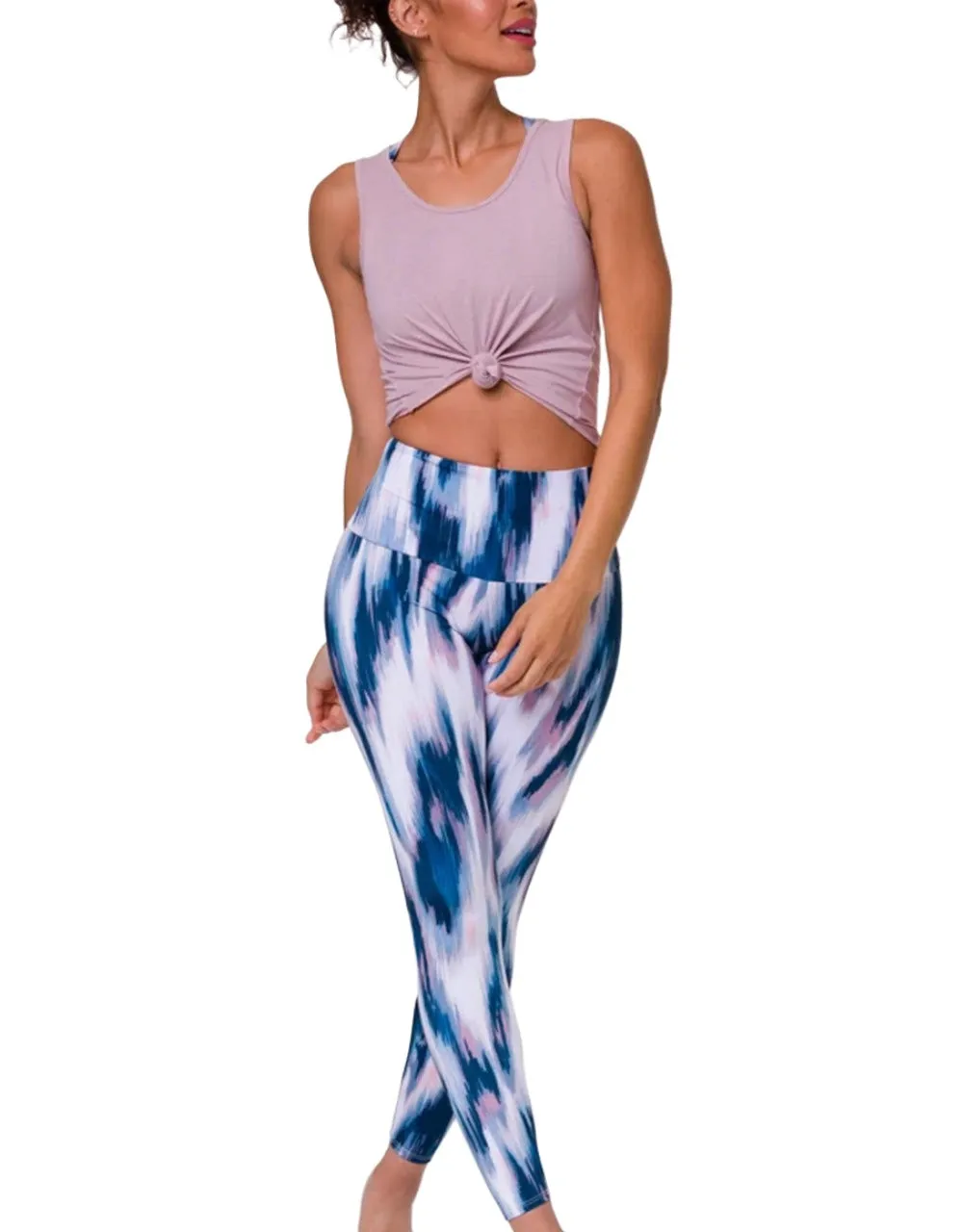 Onzie Femme Haut de Yoga Noué Court 3050
