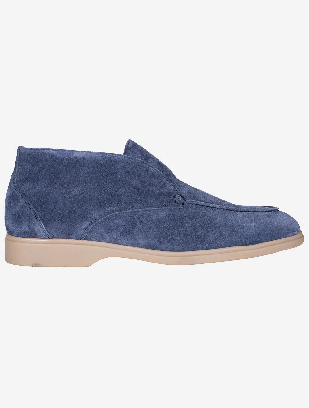 Botte de Marche Ouverte Bleue