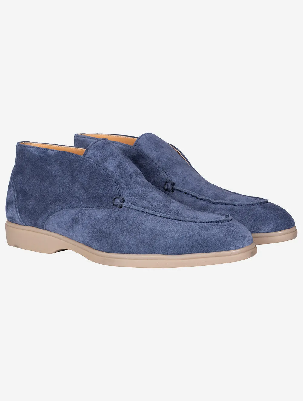 Botte de Marche Ouverte Bleue