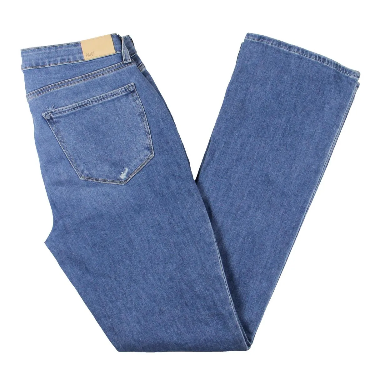 Paige Jeans Bootcut pour Femme à Taille Haute