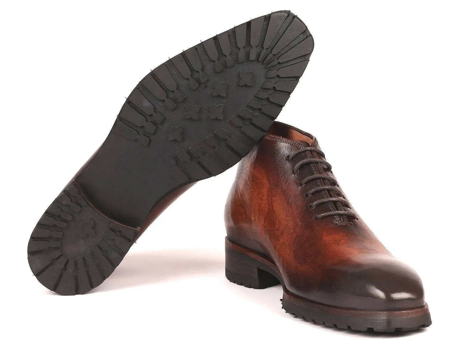 Paul Parkman Chaussures Bottines Paul Parkman pour Homme en Brun Verni