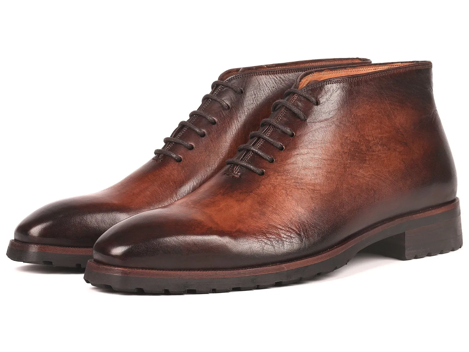 Paul Parkman Chaussures Bottines Paul Parkman pour Homme en Brun Verni