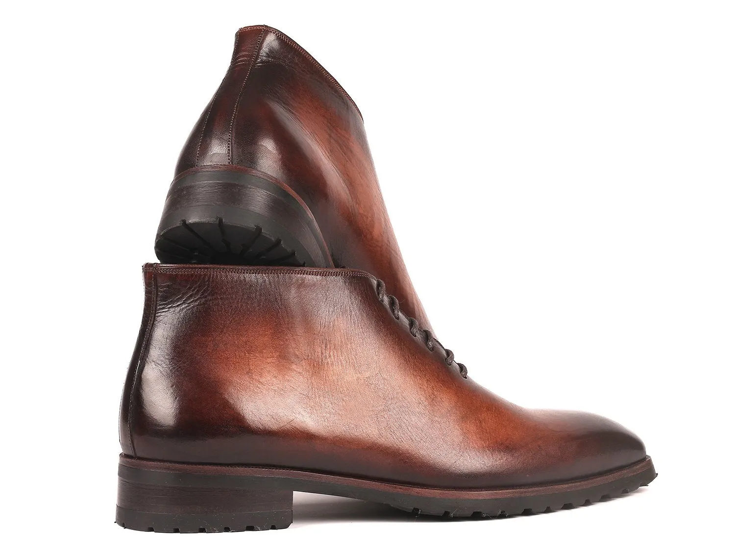Paul Parkman Chaussures Bottines Paul Parkman pour Homme en Brun Verni