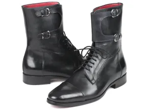 Paul Parkman Shoes Paul Parkman Men's Calfskin High Boots in Black