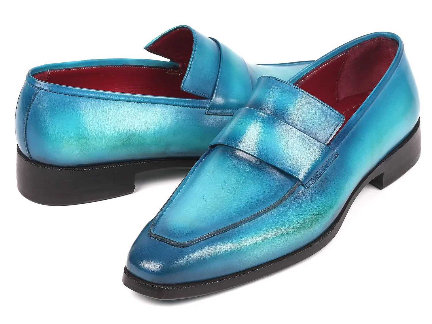 Paul Parkman Chaussures Mocassins pour Homme Paul Parkman en Turquoise