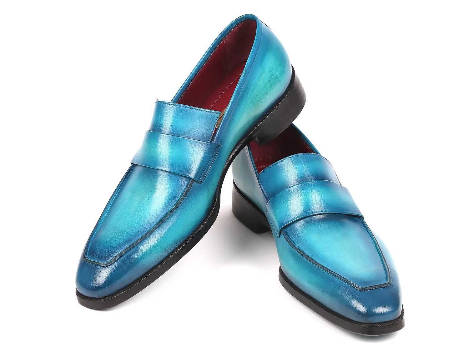Paul Parkman Chaussures Mocassins pour Homme Paul Parkman en Turquoise