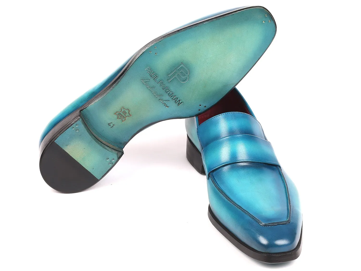 Paul Parkman Chaussures Mocassins pour Homme Paul Parkman en Turquoise
