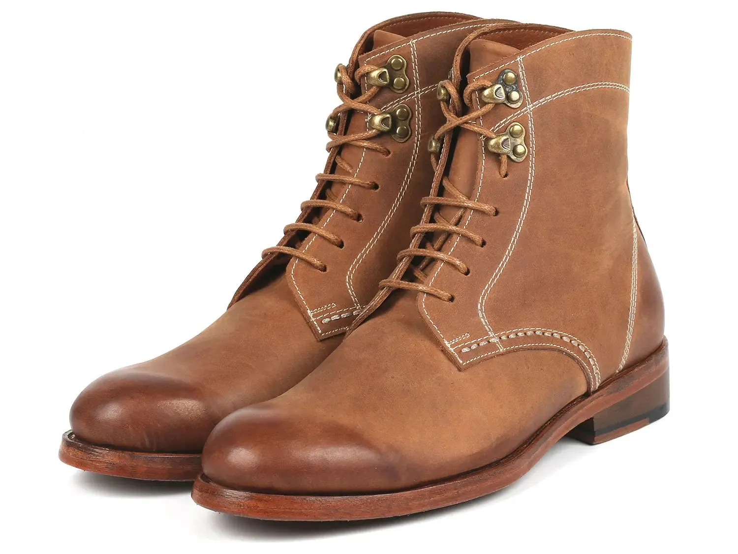 Paul Parkman Chaussures Bottes en Cuir Nubuck pour Homme Paul Parkman en Marron