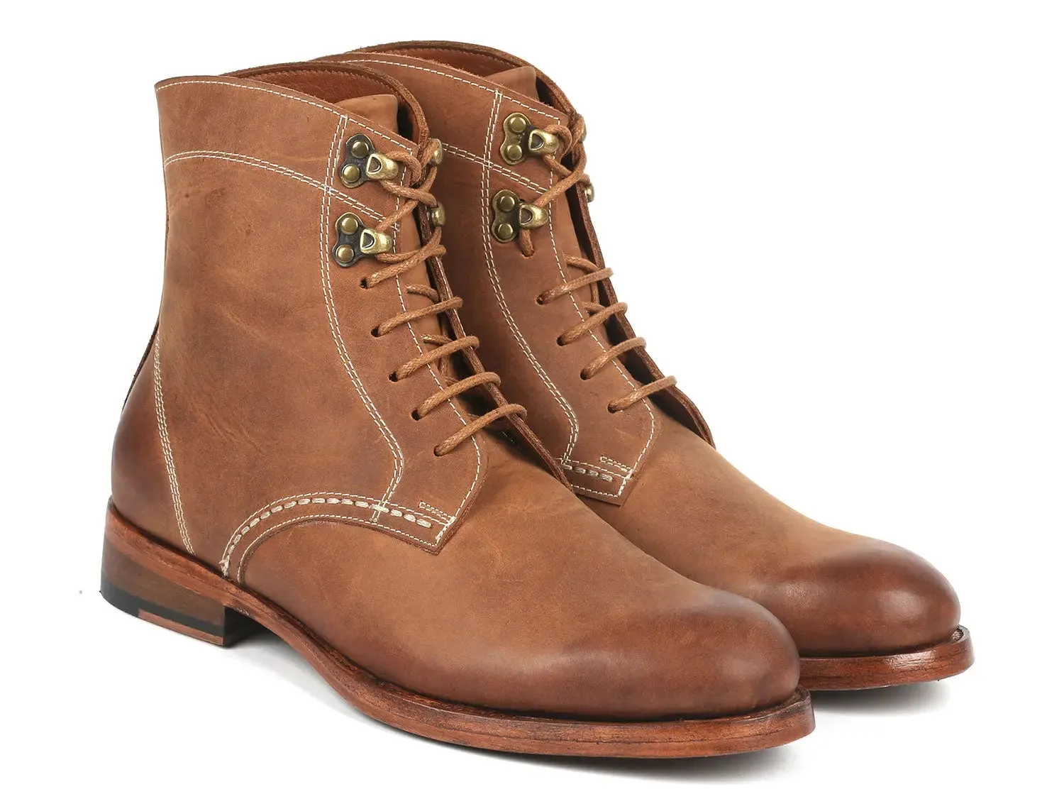 Paul Parkman Chaussures Bottes en Cuir Nubuck pour Homme Paul Parkman en Marron