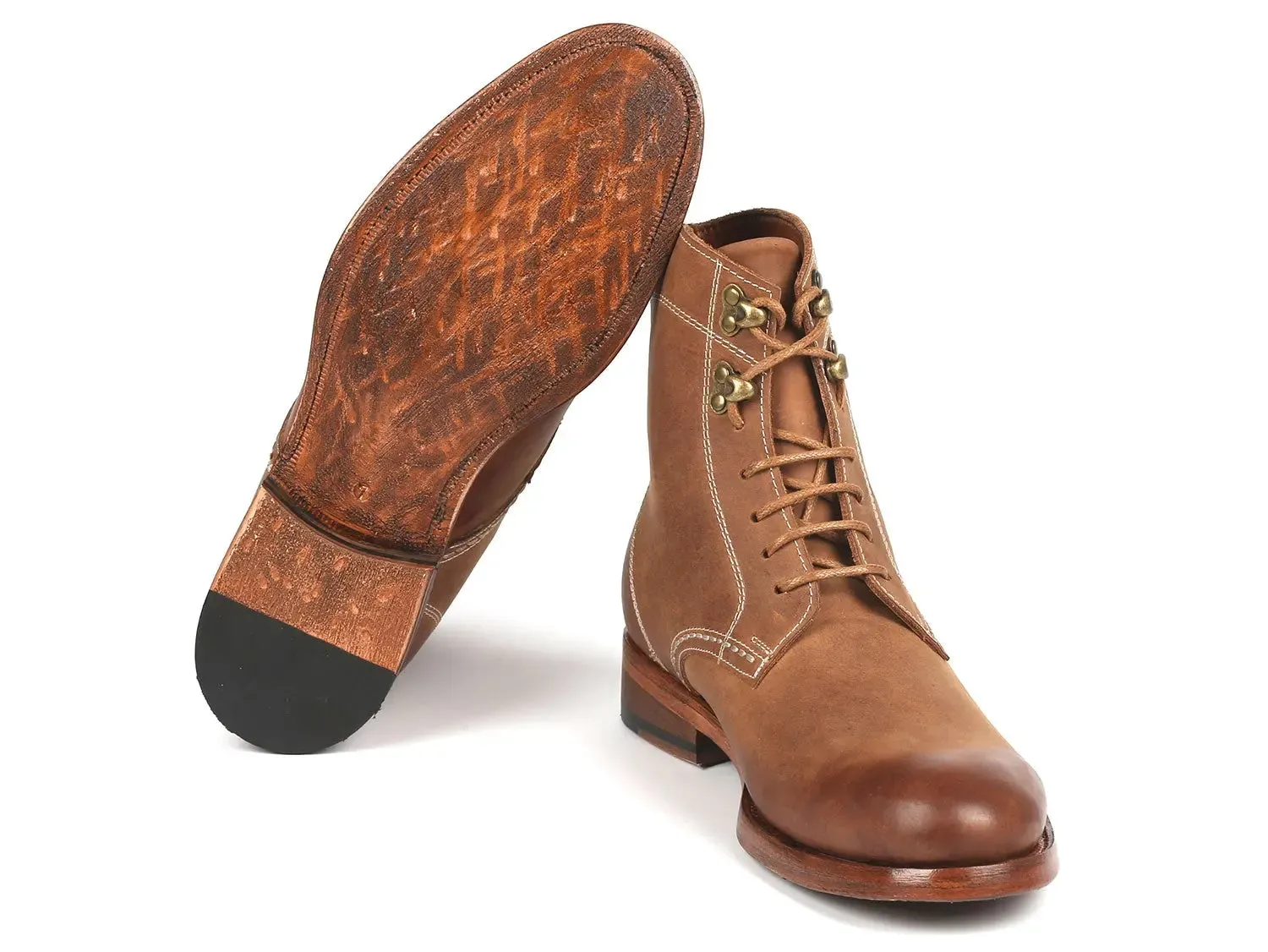 Paul Parkman Chaussures Bottes en Cuir Nubuck pour Homme Paul Parkman en Marron