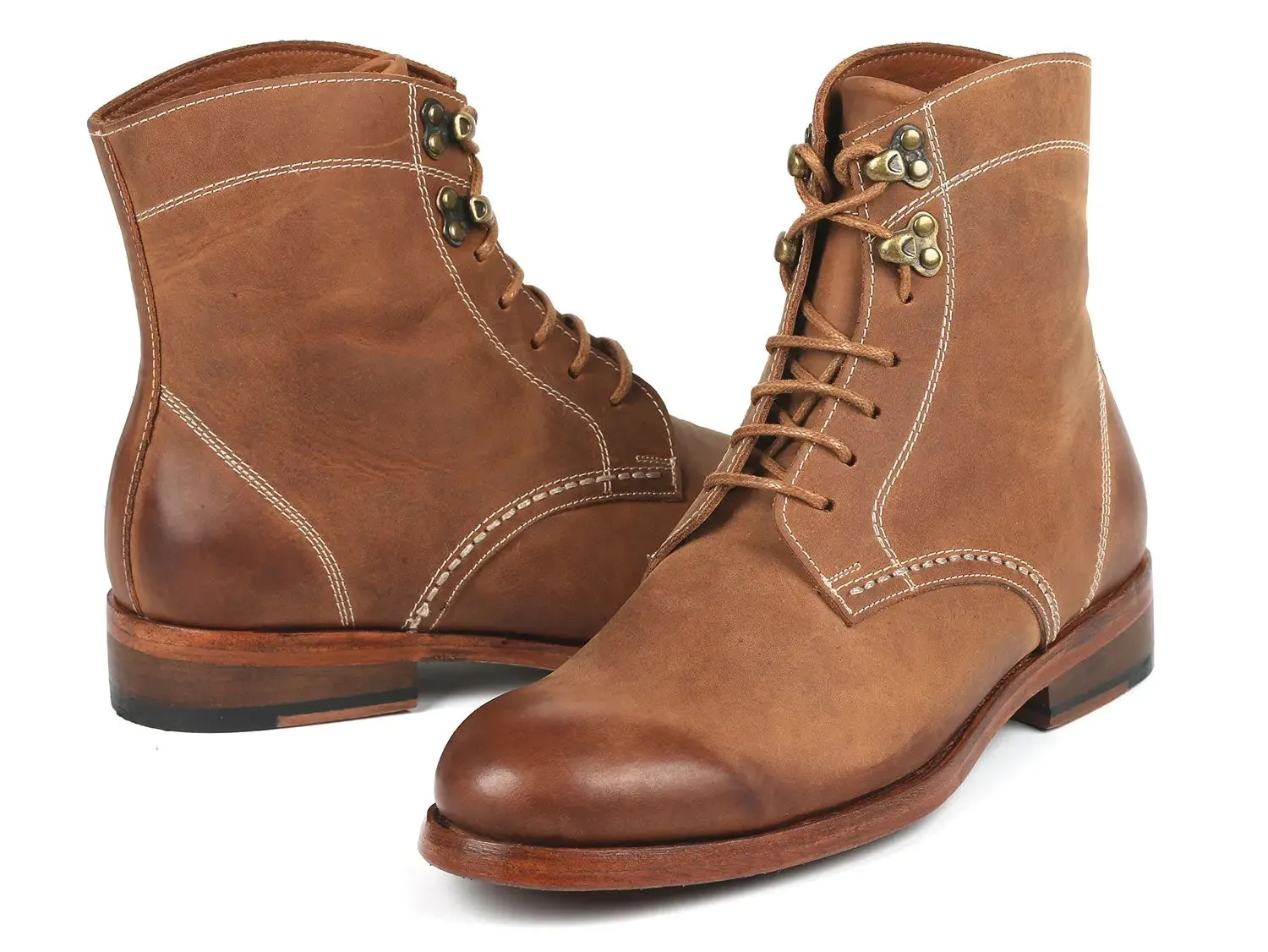 Paul Parkman Chaussures Bottes en Cuir Nubuck pour Homme Paul Parkman en Marron