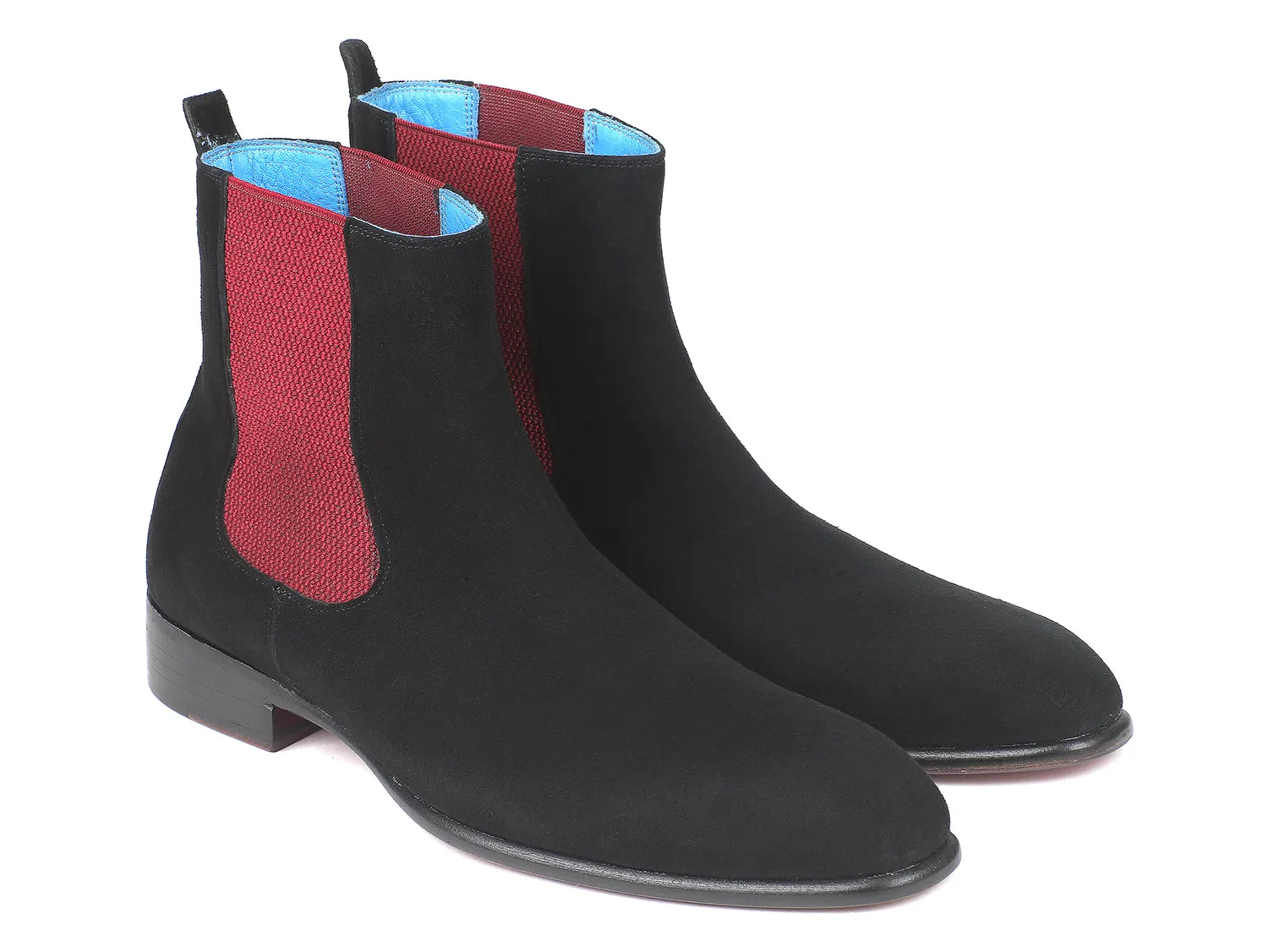 Paul Parkman Chaussures Bottes Chelsea en Suède pour Homme Paul Parkman en Noir