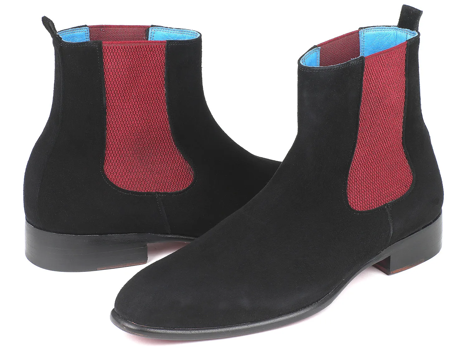 Paul Parkman Chaussures Bottes Chelsea en Suède pour Homme Paul Parkman en Noir